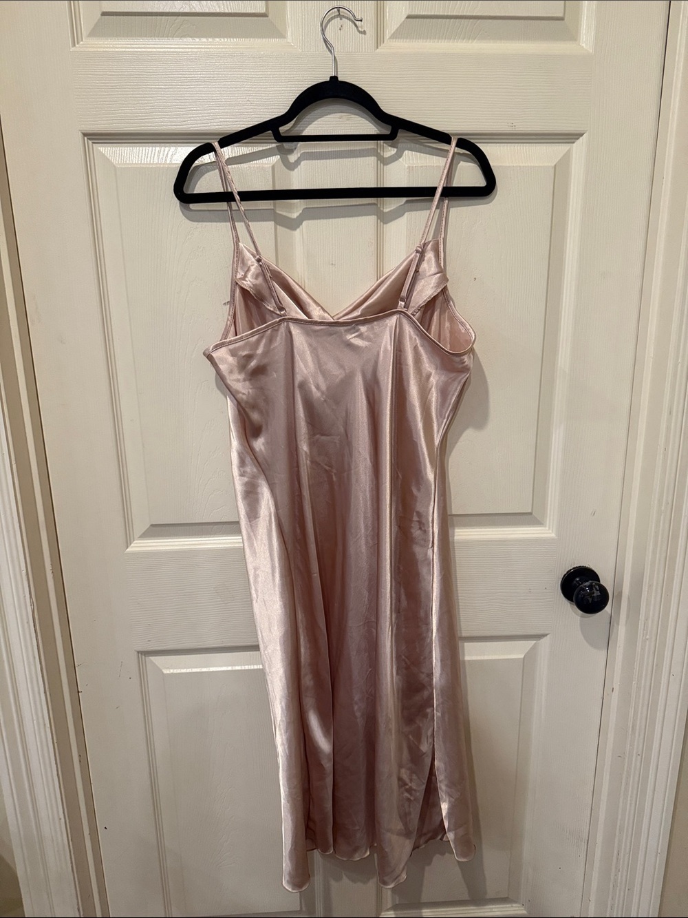 Bebe satin cowl neck maxi dress, XL - Picture 6 of 7